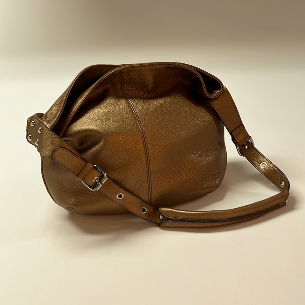 Tignanello copper leather purse